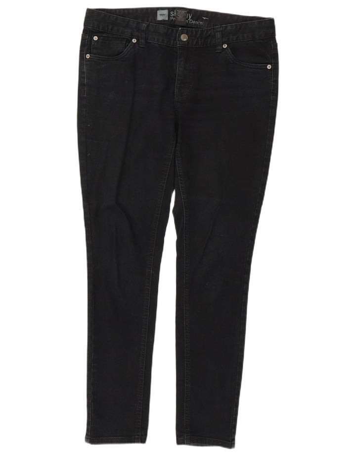 Mossimo Dame Lavtalje Skinny Jeans US 8 Medium W34 L30 Grå Bomuld