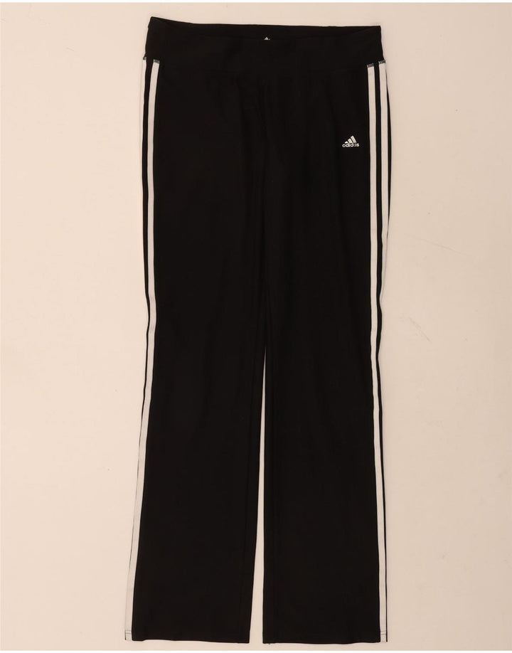 Adidas Træningsdragtsbukser til kvinder UK 12/14 Medium Sort Polyester