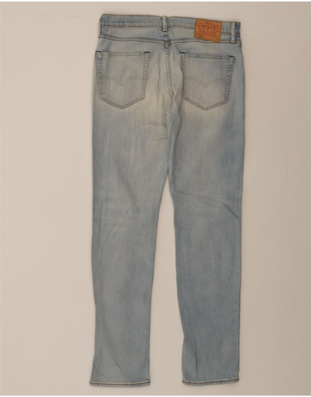 LEVI'S Mens 511 Slim Jeans W32 L32 Blue Cotton Vintage Levi's and Second-Hand Levi's from Messina Hembry 