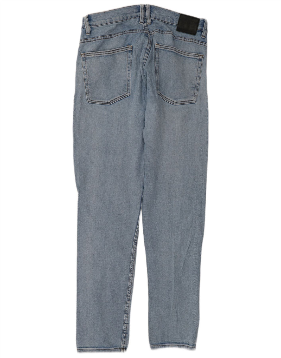 Zara Herre Slim Jeans EU 42 Large W32 L32 Blå Bomuld