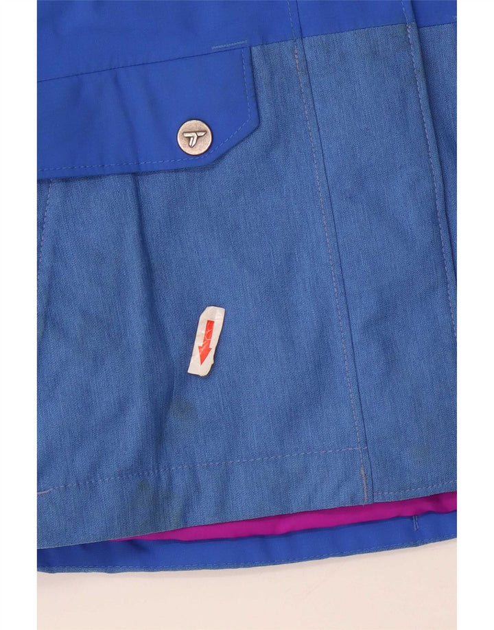 Columbia Girls Titanium Windbreaker Jacket 10-11 år Medium Blue