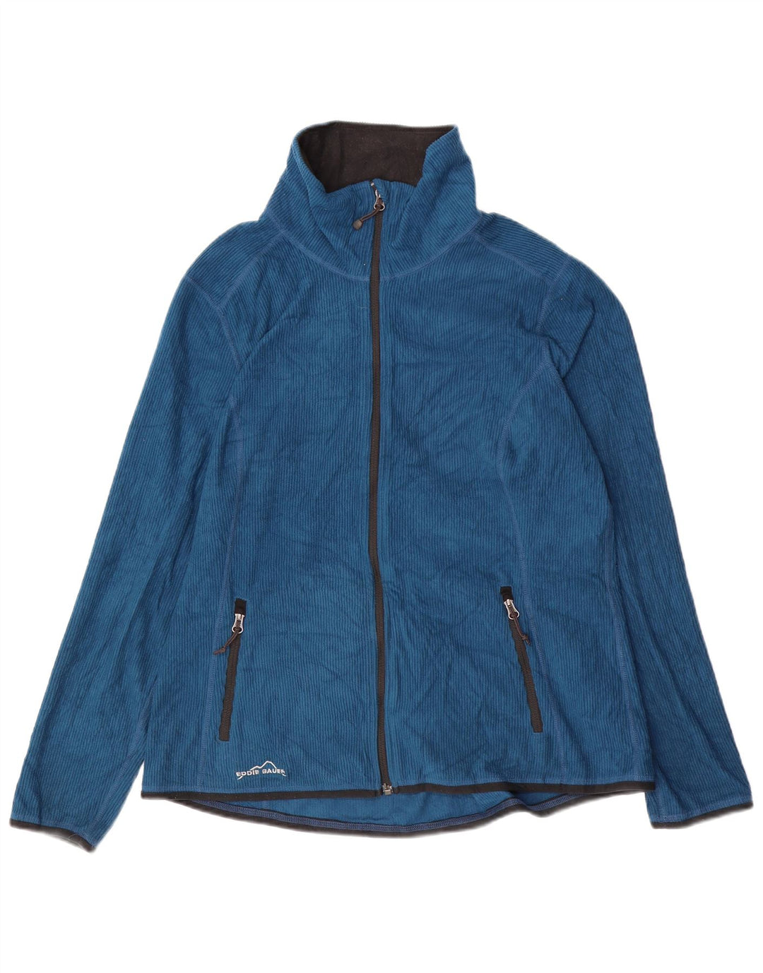 EDDIE BAUER Fleecejakke til kvinder UK 18 XL Blå Polyester