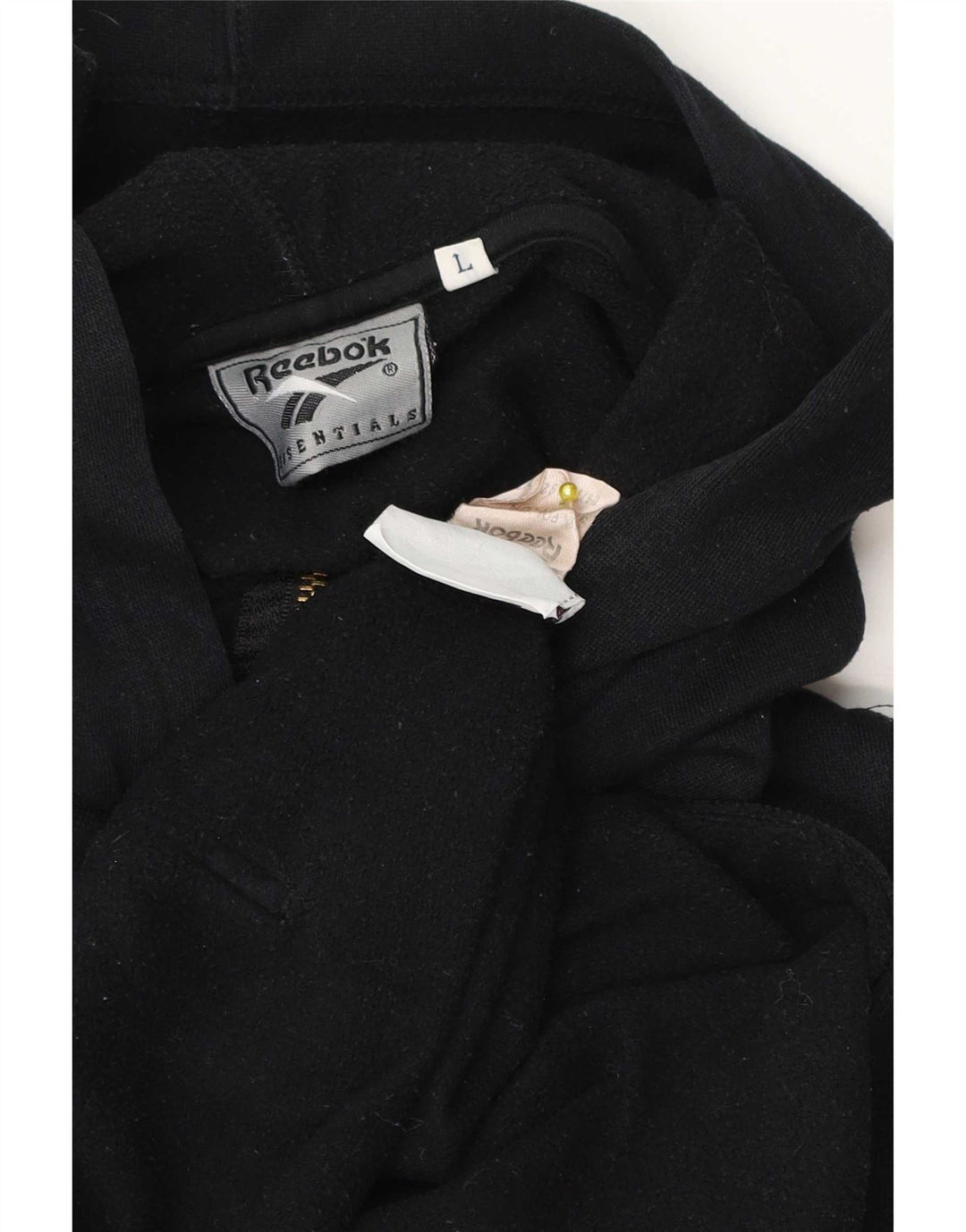 Reebok Herre Hættejakke Fleece DK 40 Stor Sort Polyester