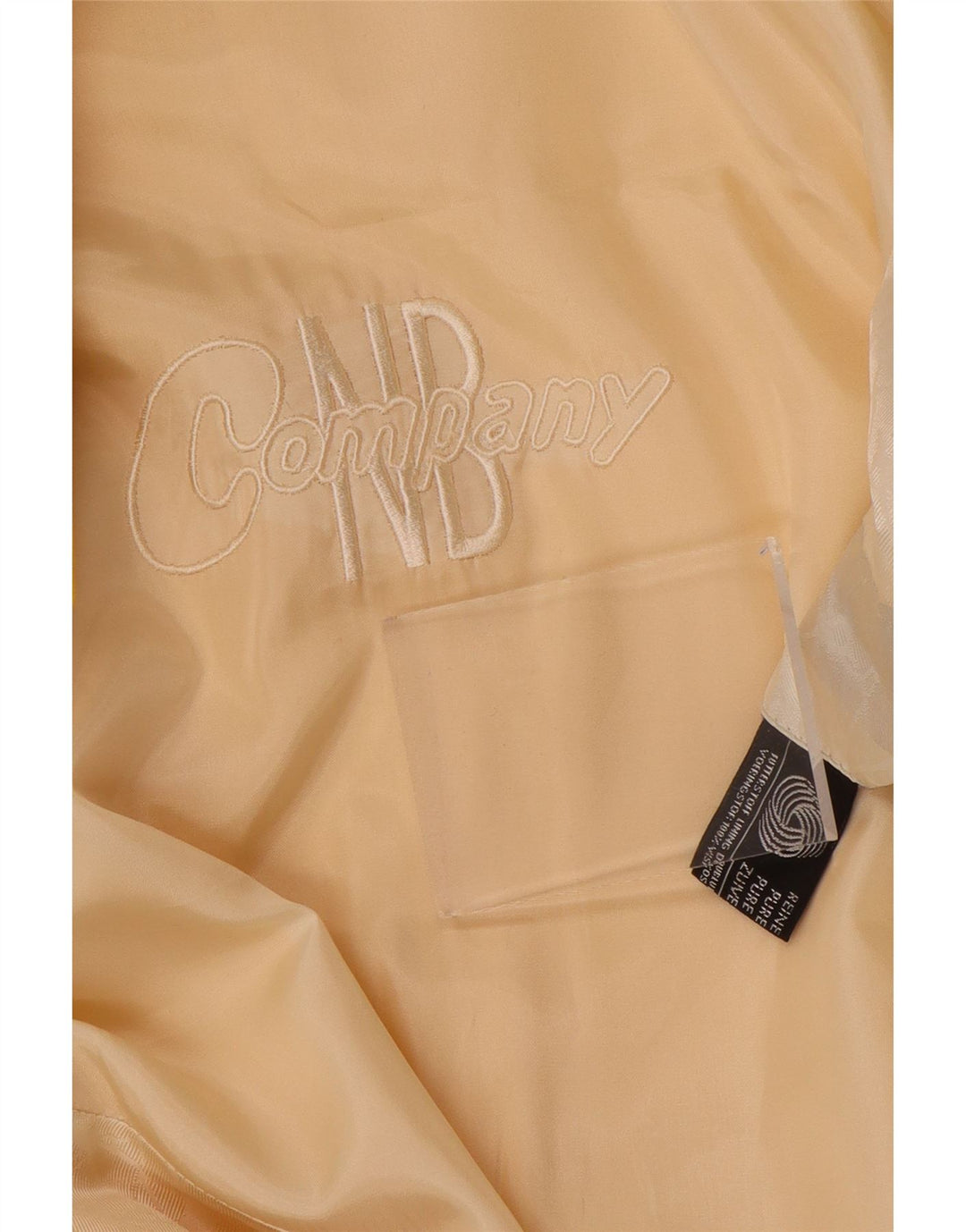 VINTAGE Herre 2-knaps blazerjakke UK 40 Stor gul uld