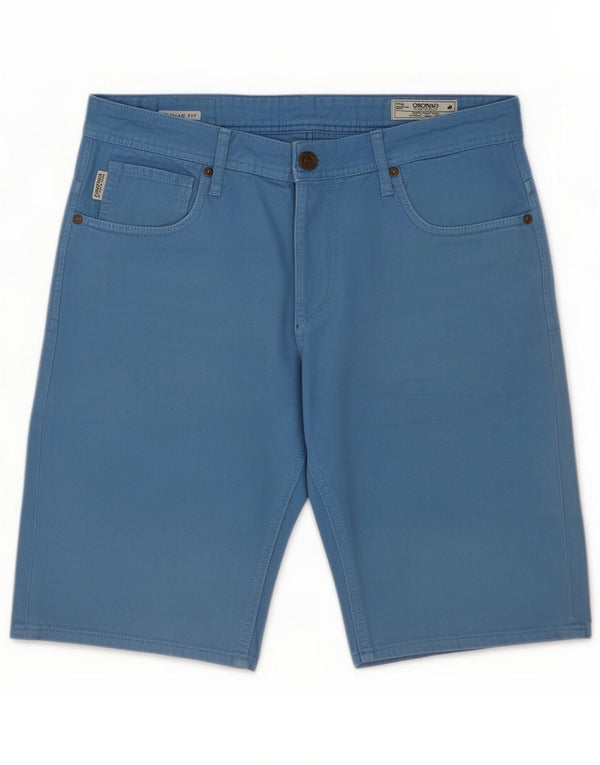 Jack & Jones Herre Regular Fit Casual Shorts Large W34 Blue Cotton
