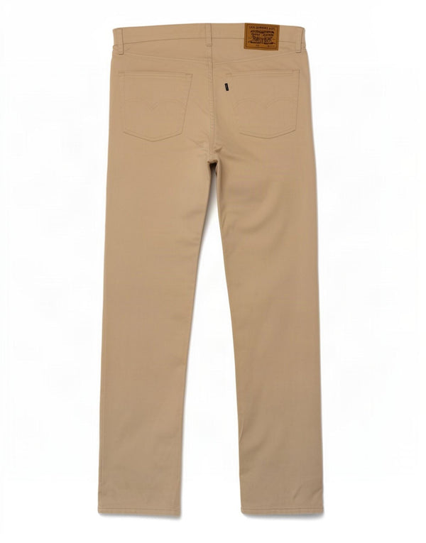 Levi's Herre 448 Straight Casual Bukser W36 L34 Beige Bomuld