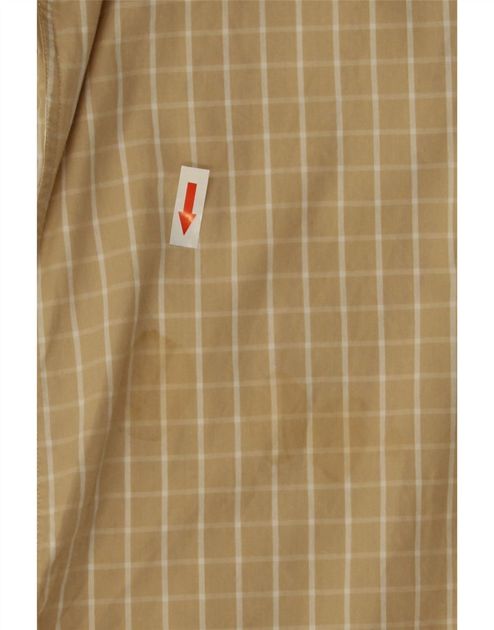 Tommy Hilfiger Herreskjorte str. 15 Medium Beige ternet bomuld