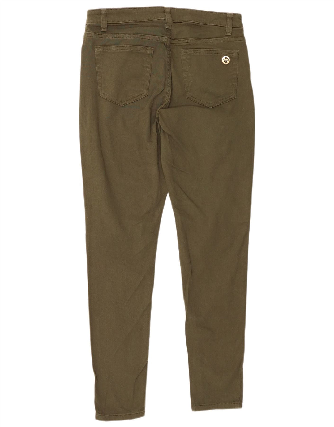 MICHAEL KORS Skinny Casual Bukser til kvinder US 8 Medium W28 L29 Khaki