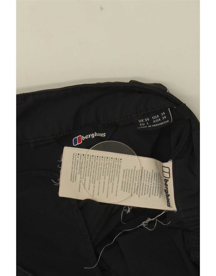 Berghaus Straight Cargo bukser til mænd W34 L30 Grå polyamid
