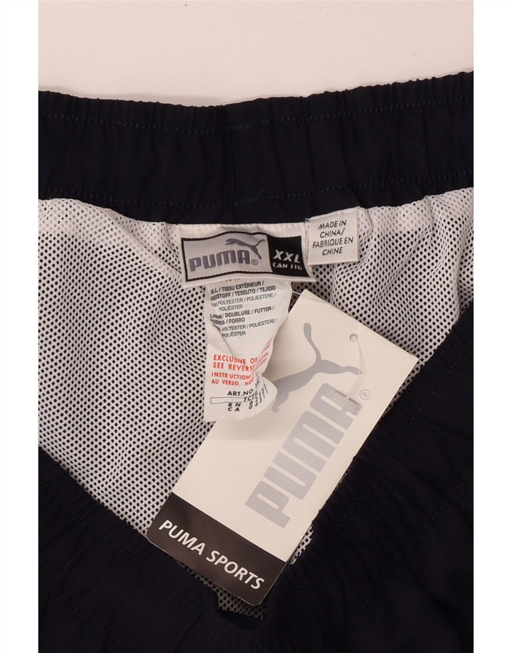 Puma Herre Sportshorts 2XL Navy Blue Polyester