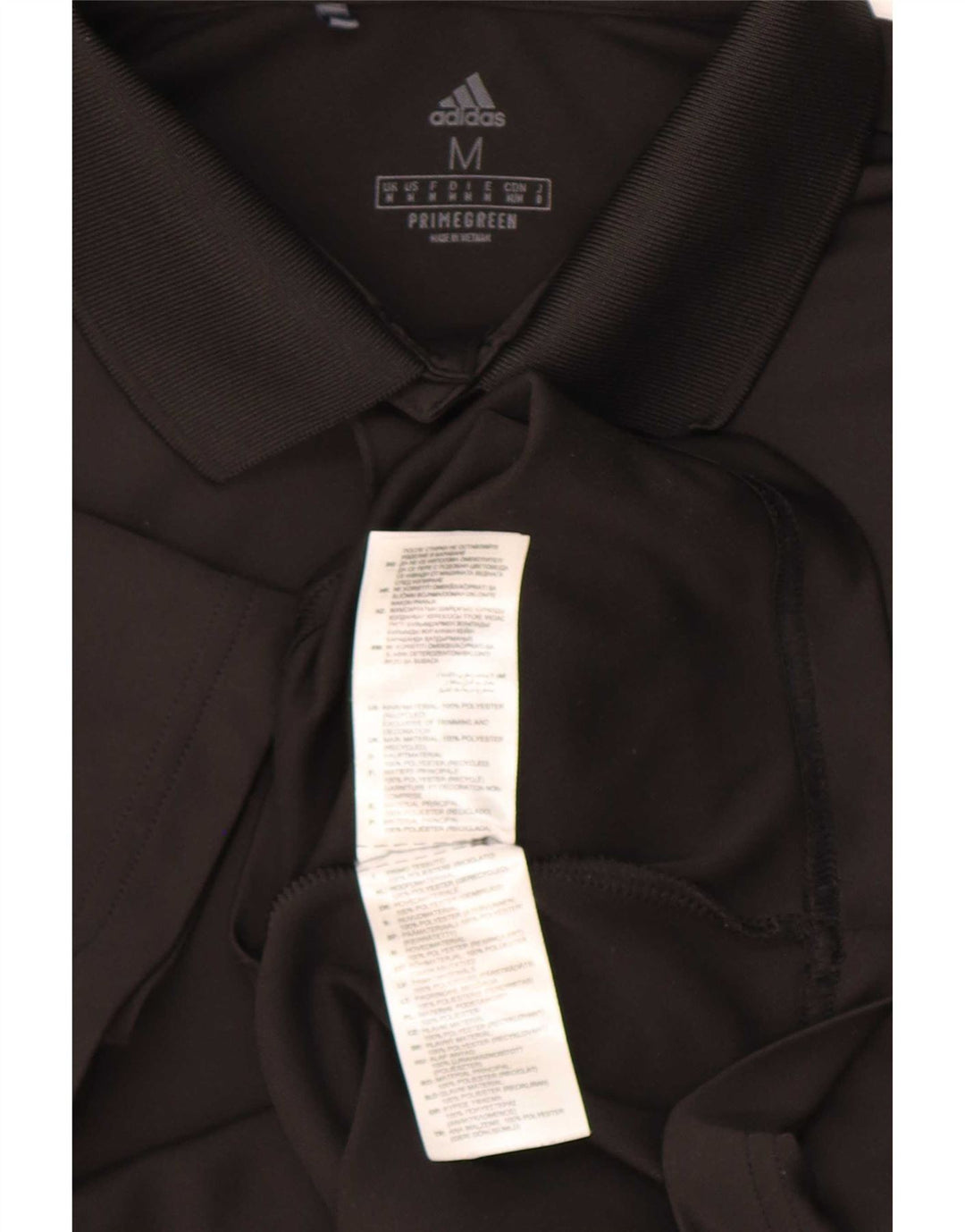 Adidas Poloshirt til mænd Medium Sort Polyester