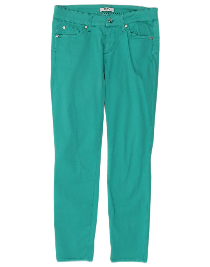 Liu Jo Slim Casual Bukser til kvinder W28 L27 Turkis