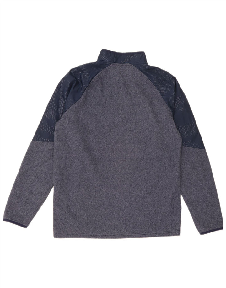 Under Armour Herre Cold Gear Sweatshirt Jumper Small Navy Blue Colourblock