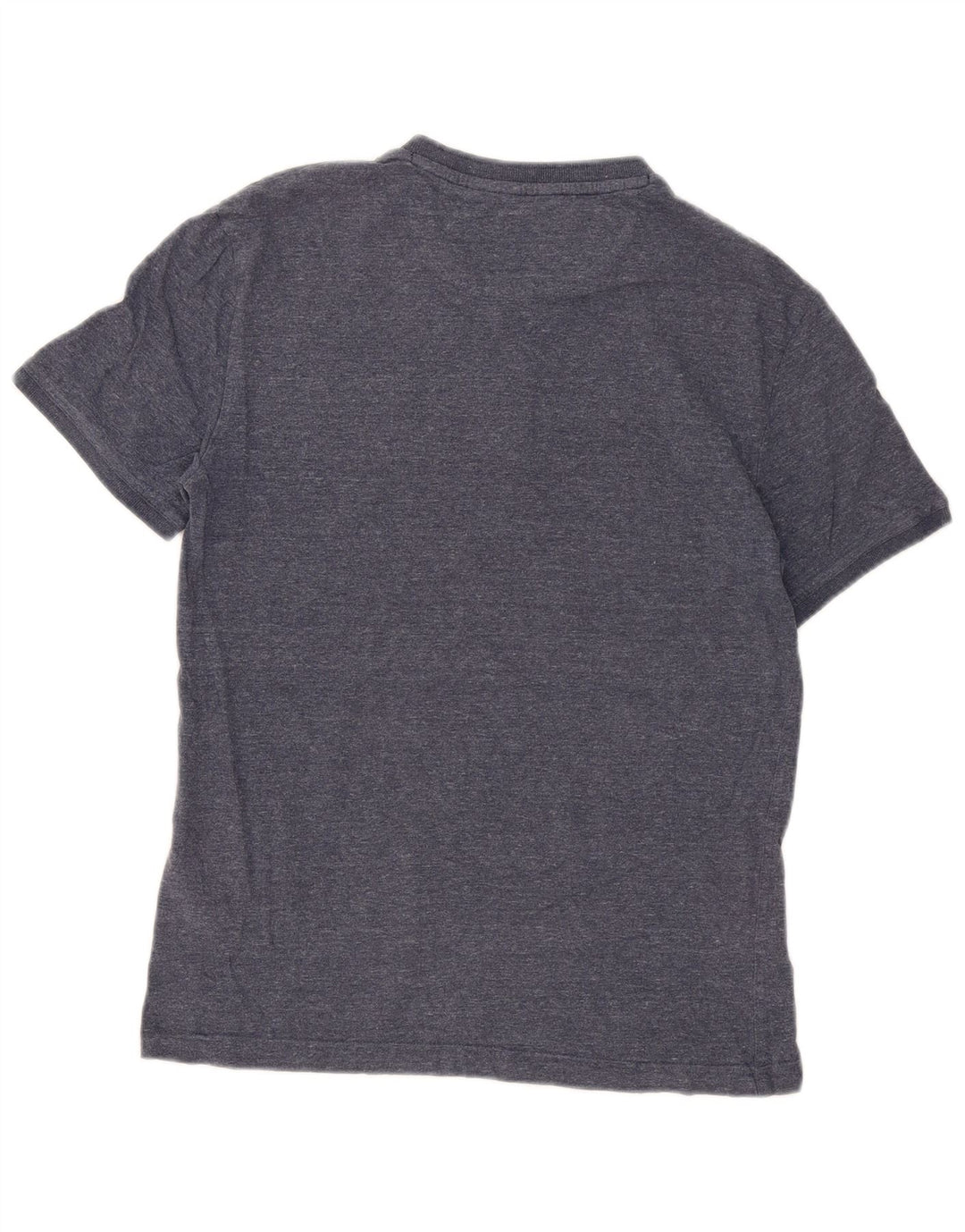 Superdry T-shirt top mellemblå bomuld