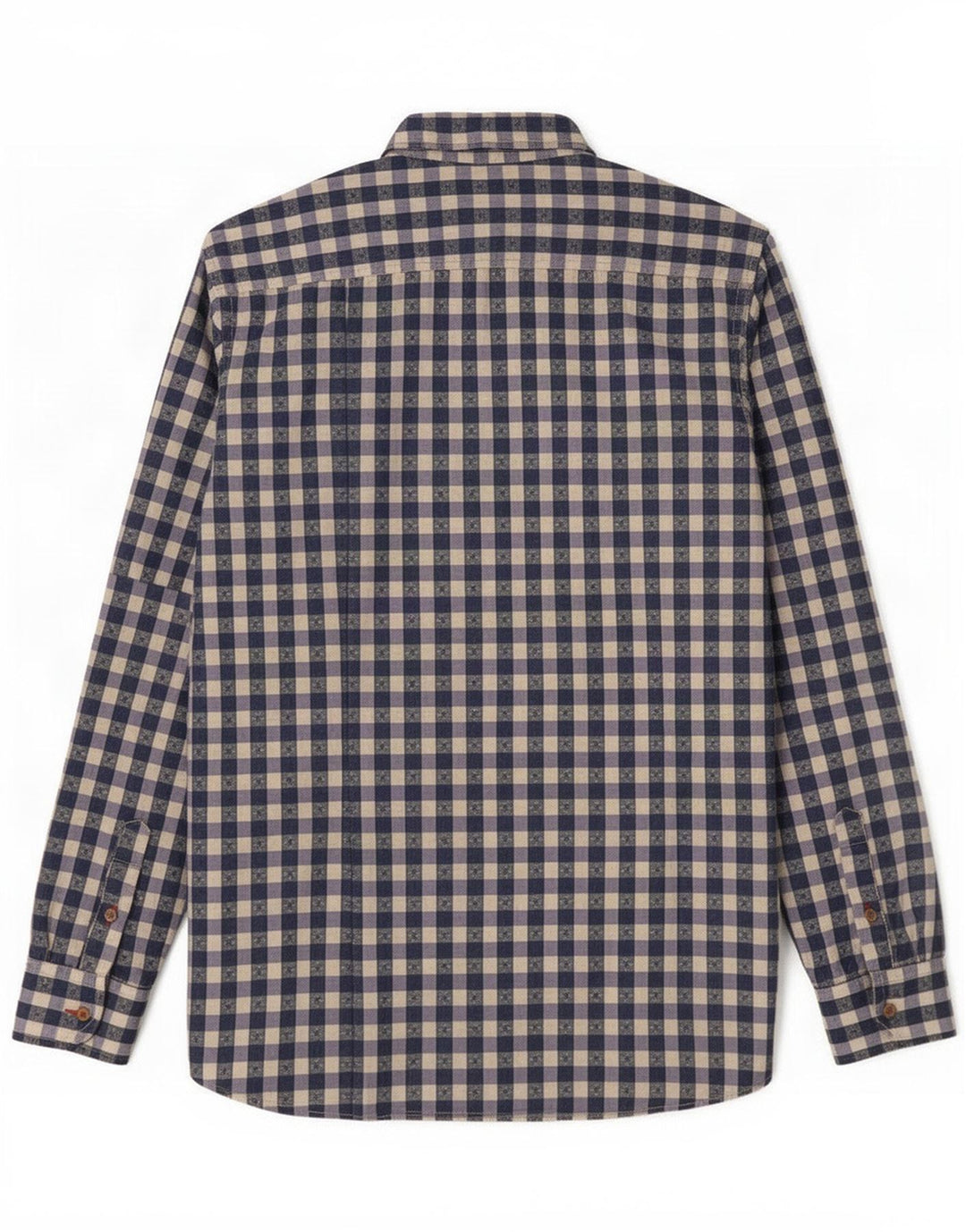 Ted Baker Herreskjorte str. 4 Large Purple Gingham Cotton
