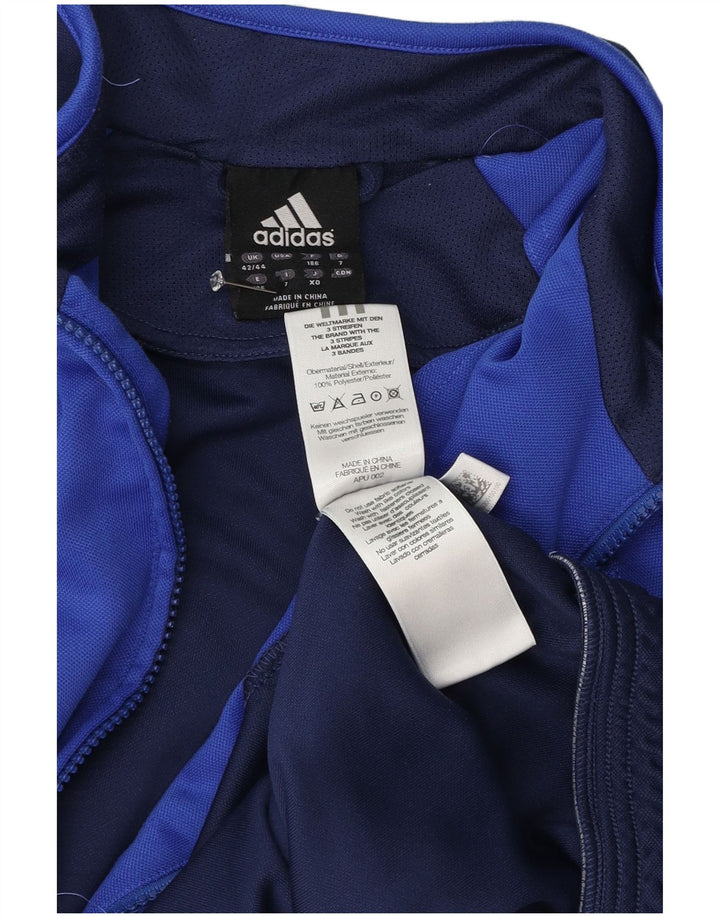 Adidas Herre Climacool Træningsdragt Topjakke UK 42/44 Stor blå farveblok