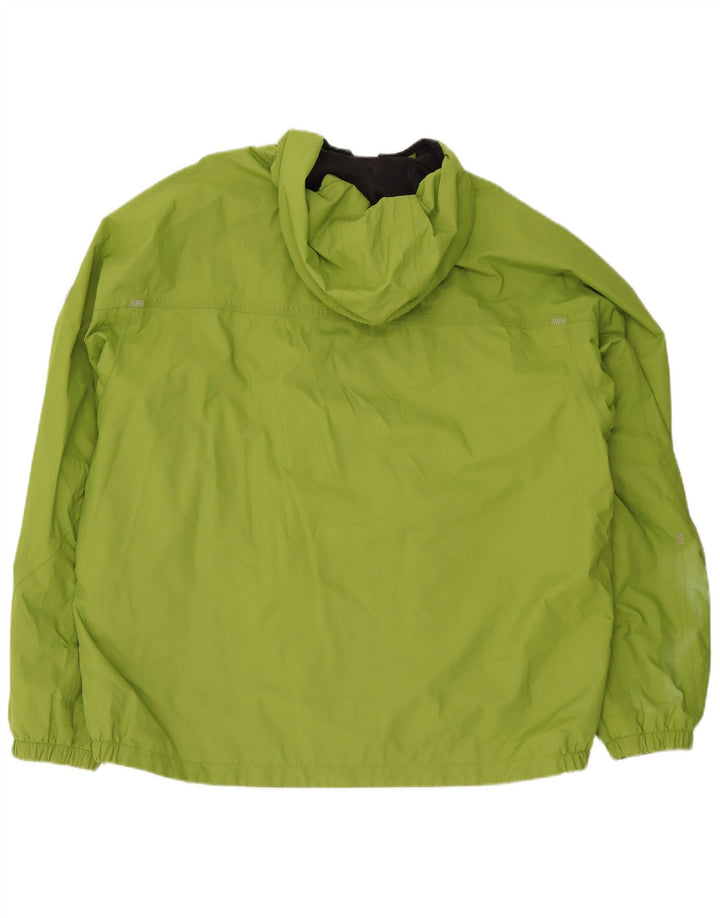 Timberland Regnjakke med hætte til mænd UK 44 2XL Grøn Polyester