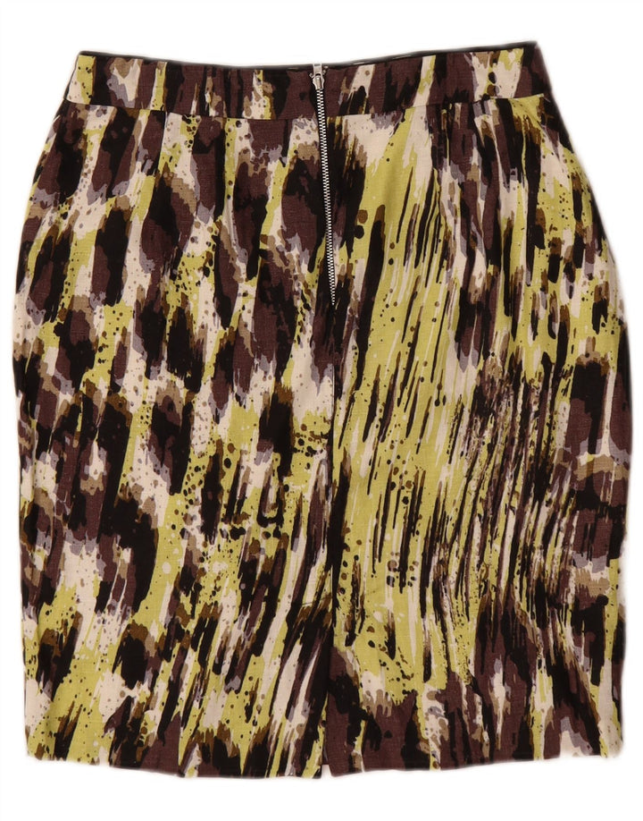 Marks & Spencer Womens Pencil Skirt UK 8 Small W27 Multicolored