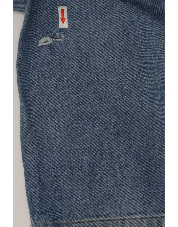 Levi's Herre 501 lige jeans W36 L32 blå bomuld