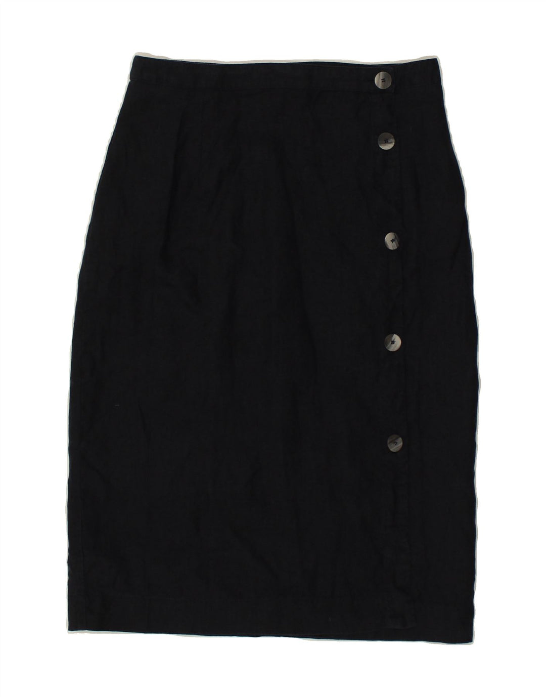 JAEGER Pencil Nederdel til kvinder UK 10 Small W27 Navy Blue