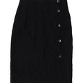 JAEGER Pencil Nederdel til kvinder UK 10 Small W27 Navy Blue