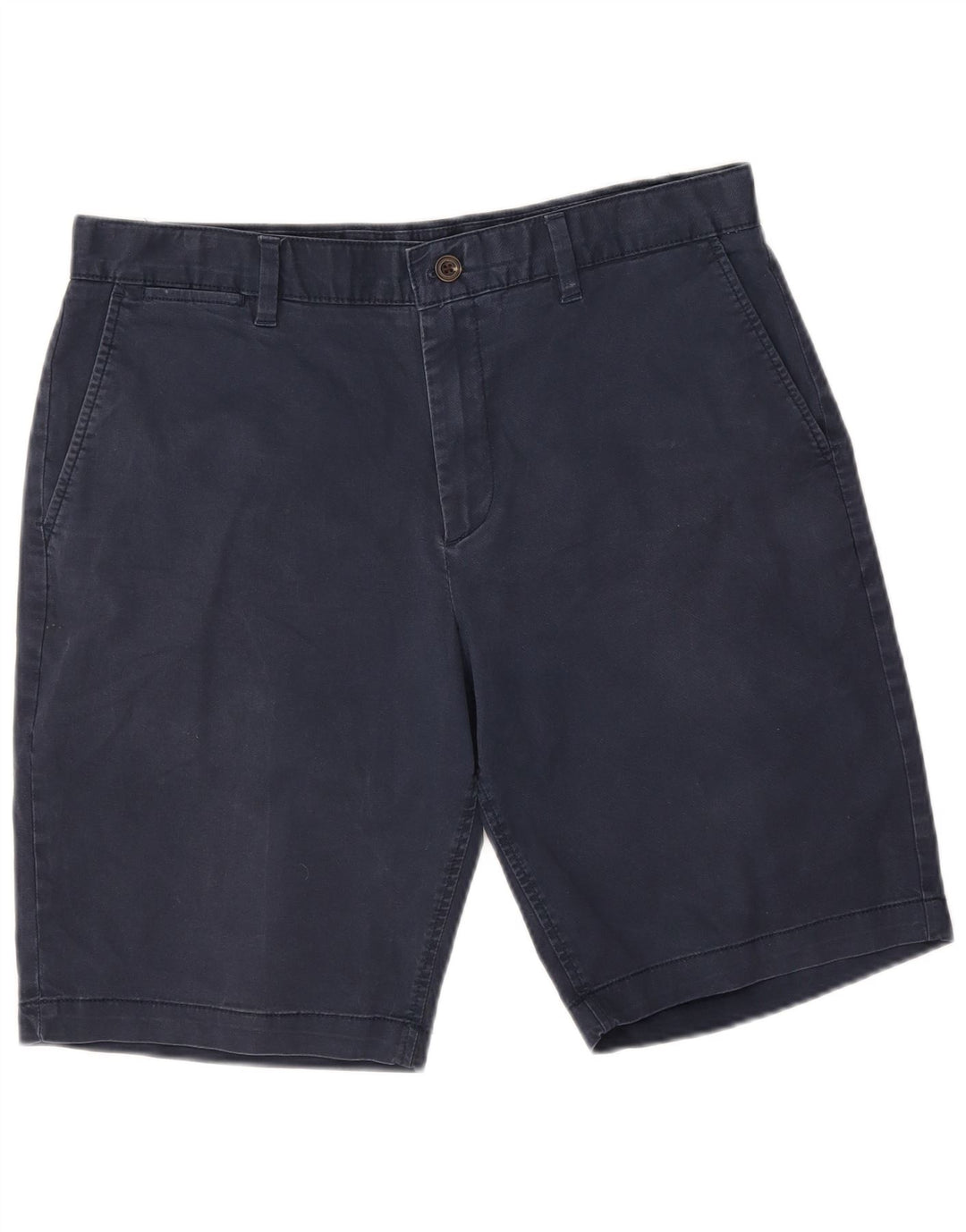 John Lewis Herre Regular Chino Shorts W36 Large Navy Blue Bomuld