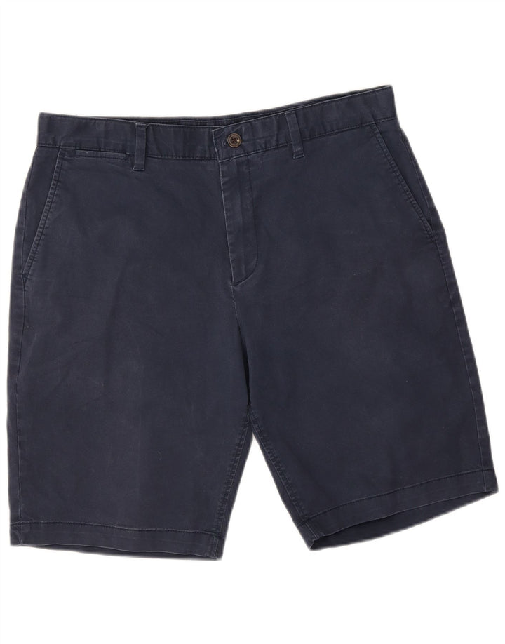 John Lewis Herre Regular Chino Shorts W36 Large Navy Blue Bomuld