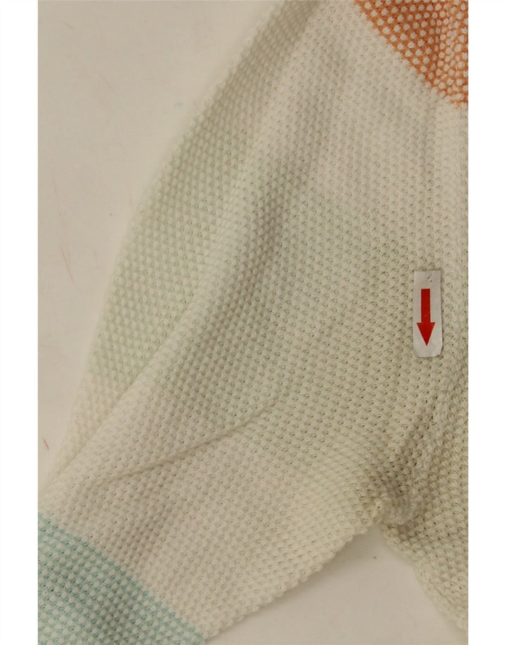 Jack & Jones Herre sweater med rund hals, stor hvid stribet bomuld