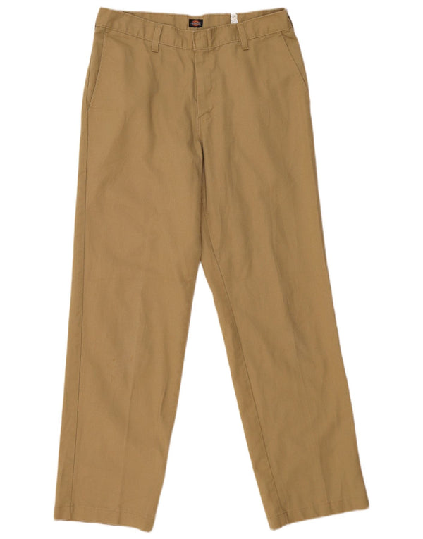 DICKIES Straight Chino Bukser til mænd W32 L32 Beige Polyester