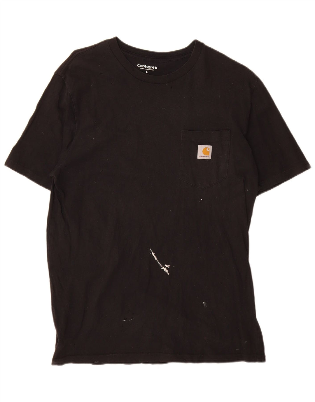 Carhartt Herre T-Shirt Top Stor Sort Bomuld