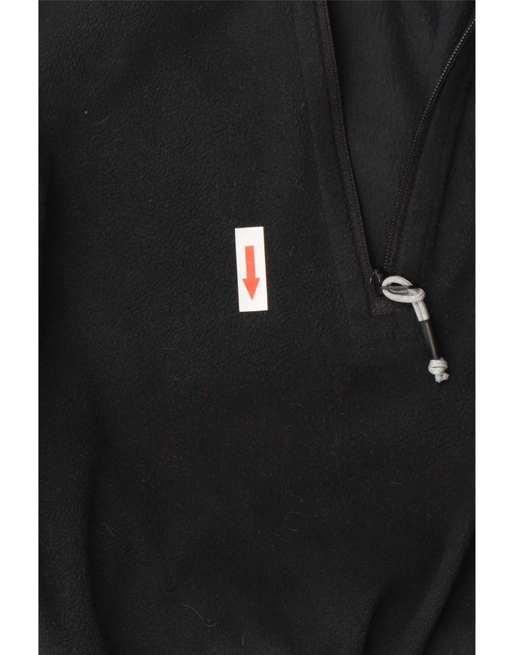 Berghaus Fleece Jumper med lynlås til mænd Medium Sort Colourblock Polyester