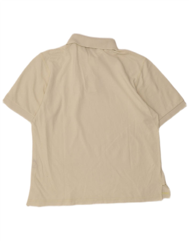 Invicta herre poloshirt lille råhvid bomuld