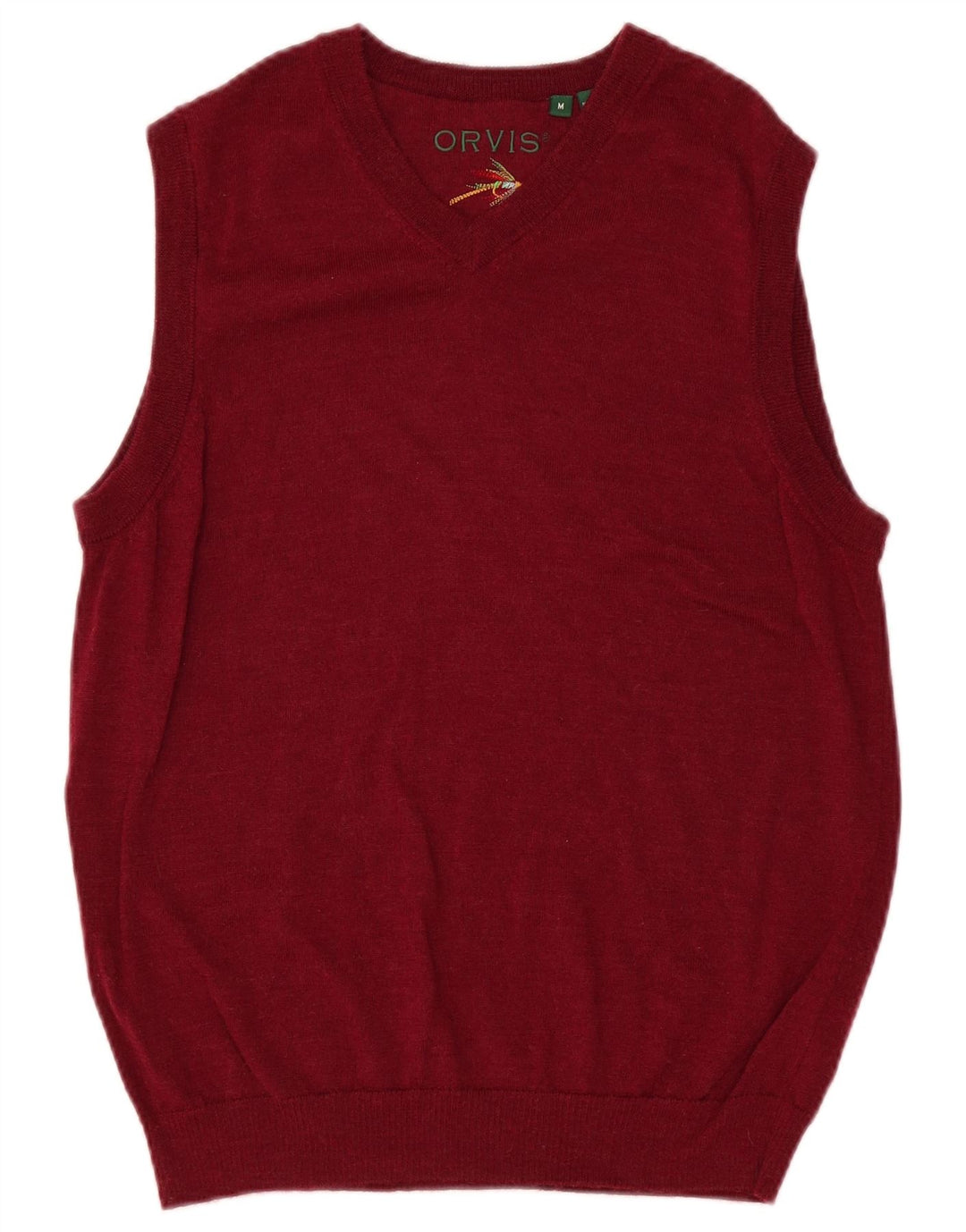 Orvis Vest Tank Top Medium Bourgogne Merinould