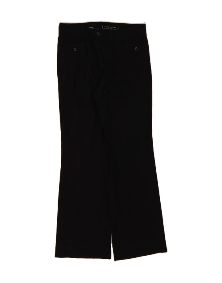 DOCKERS Womens Bootcut Casual Trousers US 8 Medium W32 L32 Black Cotton Vintage Dockers and Second-Hand Dockers from Messina Hembry 