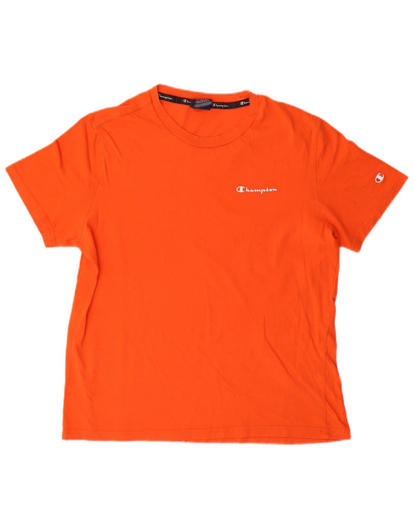 Champion Herre T-Shirt Top Medium Rød