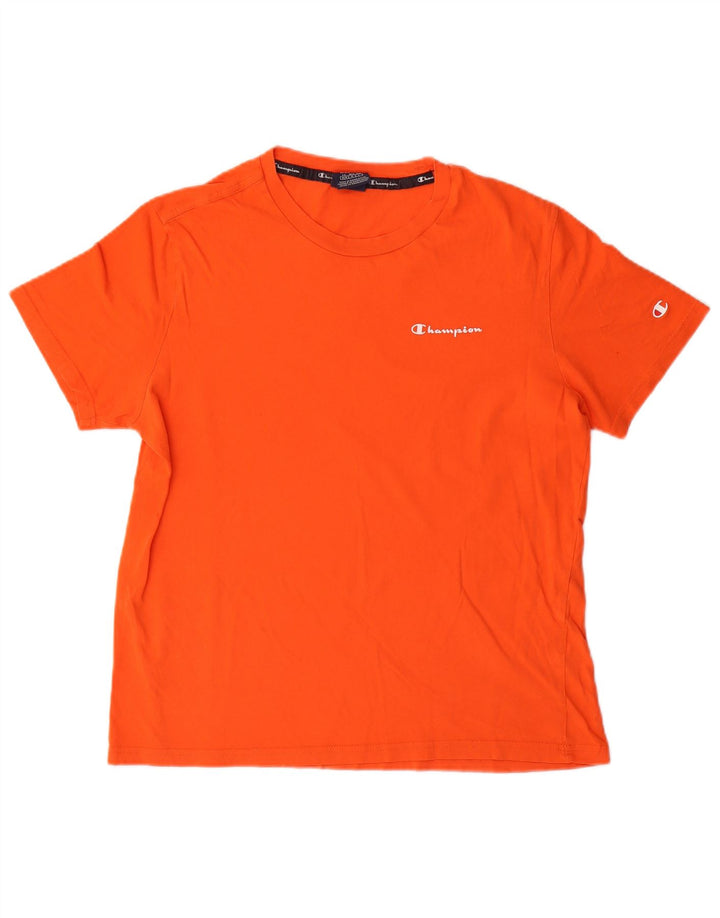 Champion Herre T-Shirt Top Medium Rød