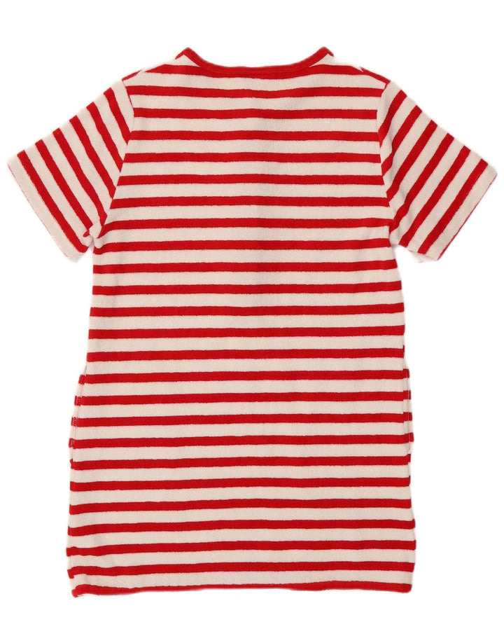 Triumph T-shirt kjole til kvinder IT 42 Medium rød stribet bomuld