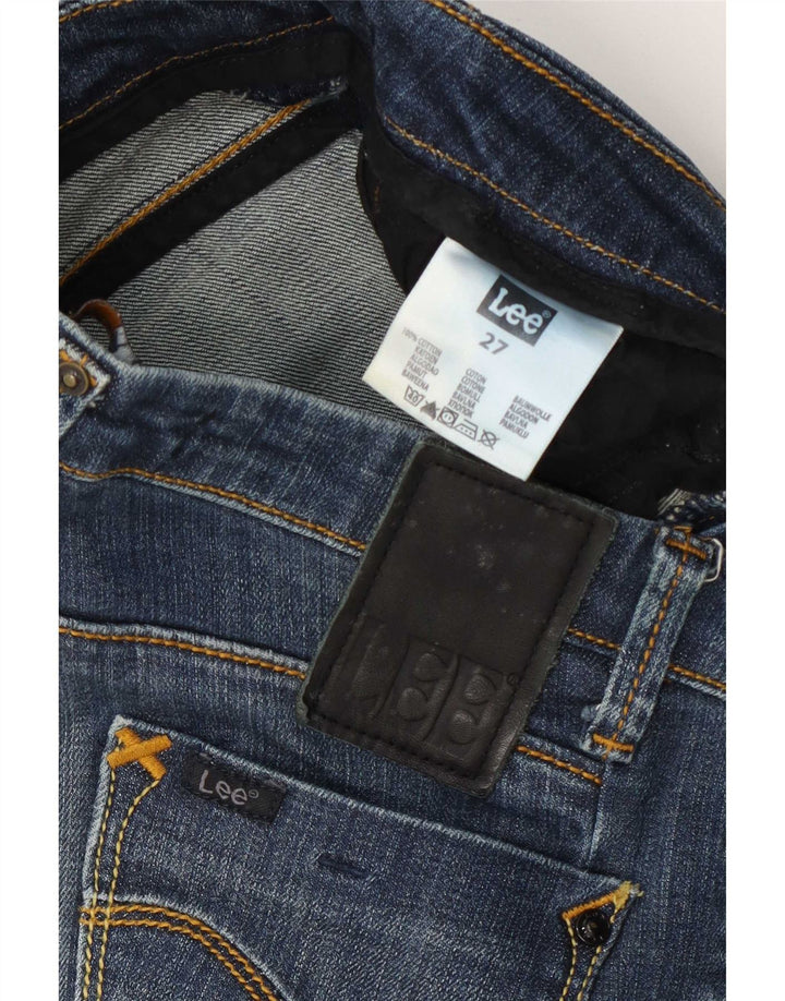 Lee Dame Bootcut Jeans W27 L27 Blå Bomuld