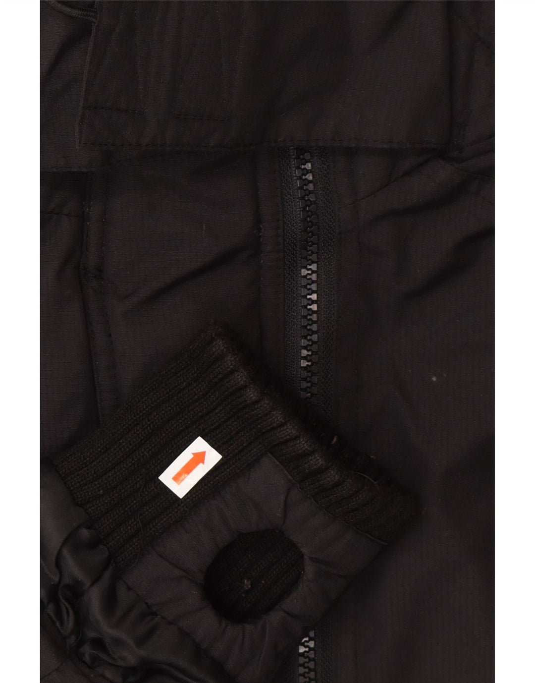 SUPERDRY Dame Loose Fit Hooded Windbreaker Jacket UK 10 Small Black