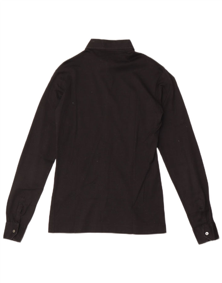 Vintage dameskjorte UK 10 Small Black