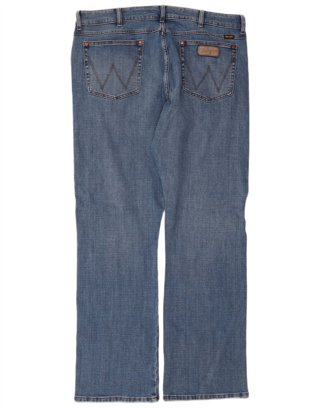 Wrangler Herre Texas Straight Jeans W38 L32 Blå