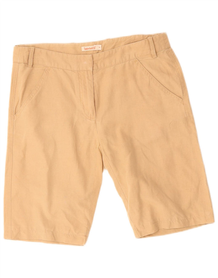 Timberland Chino Shorts til kvinder US 4 Small W27 Beige Bomuld