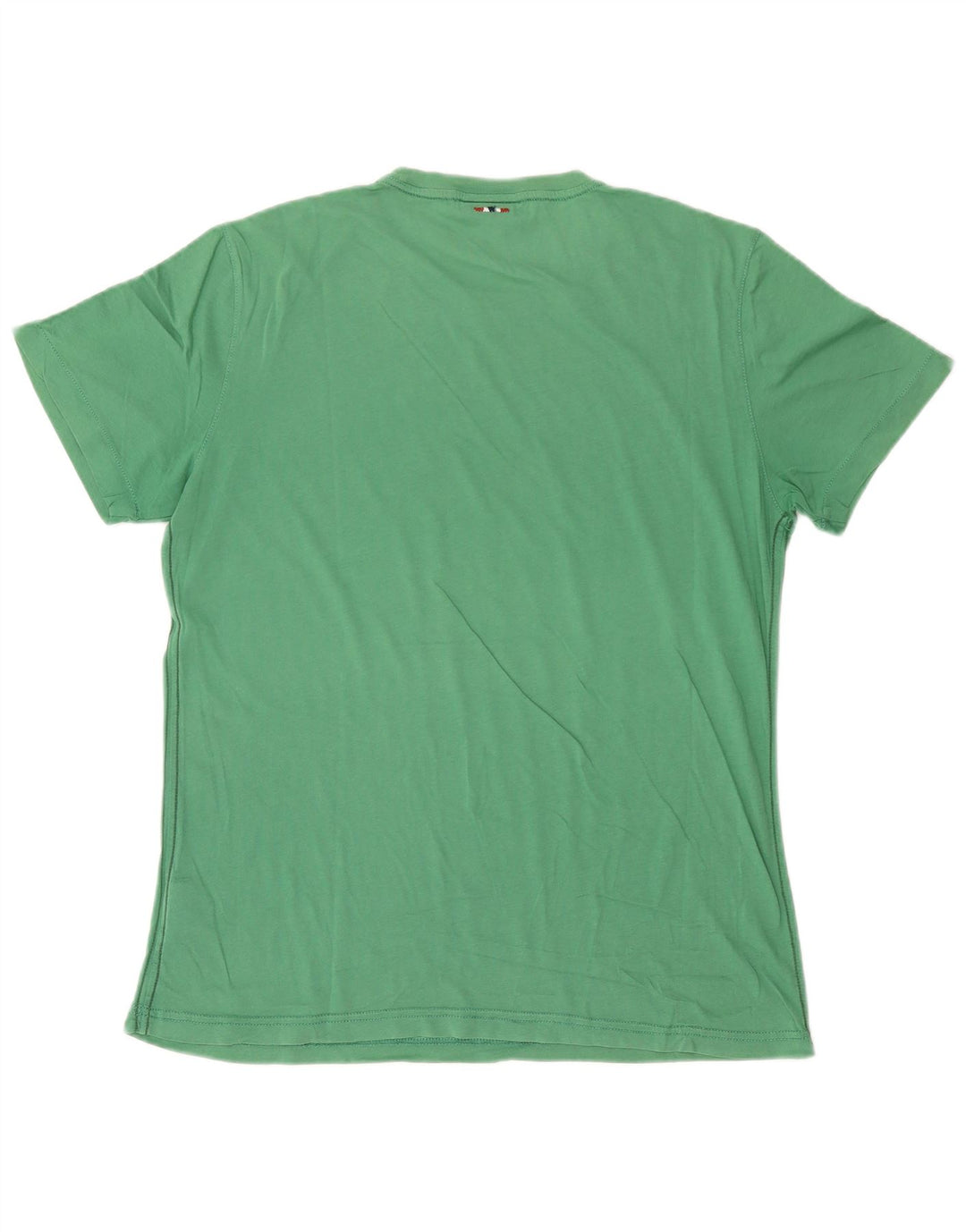 Napapijri Herre grafisk T-shirt Top XL Grøn Bomuld