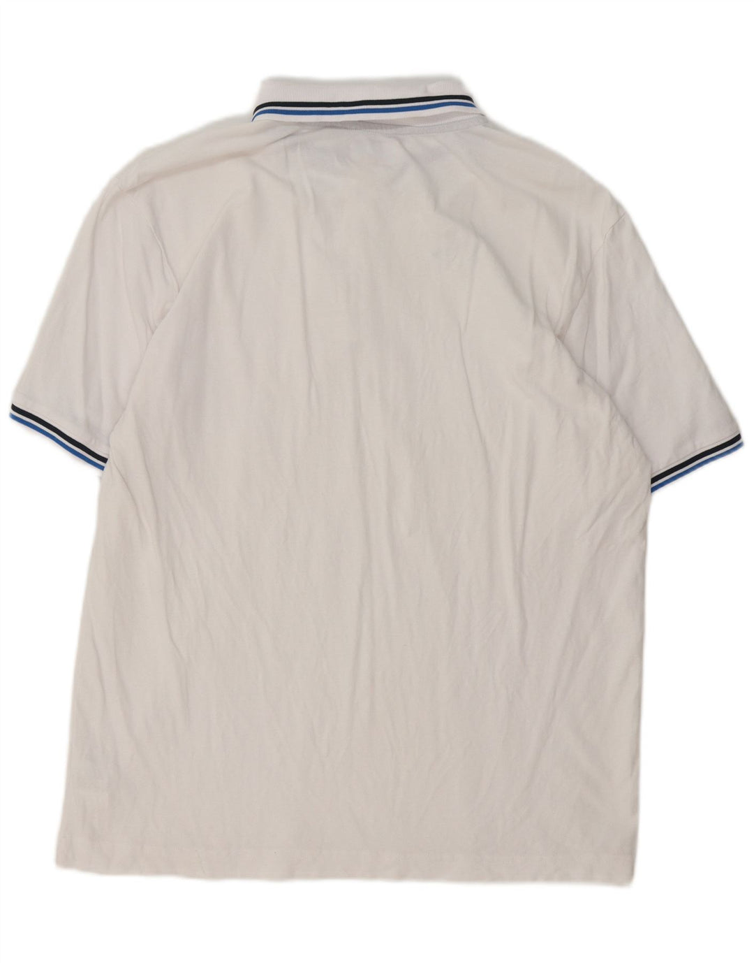 Kappa herre poloshirt 2XL hvid bomuld