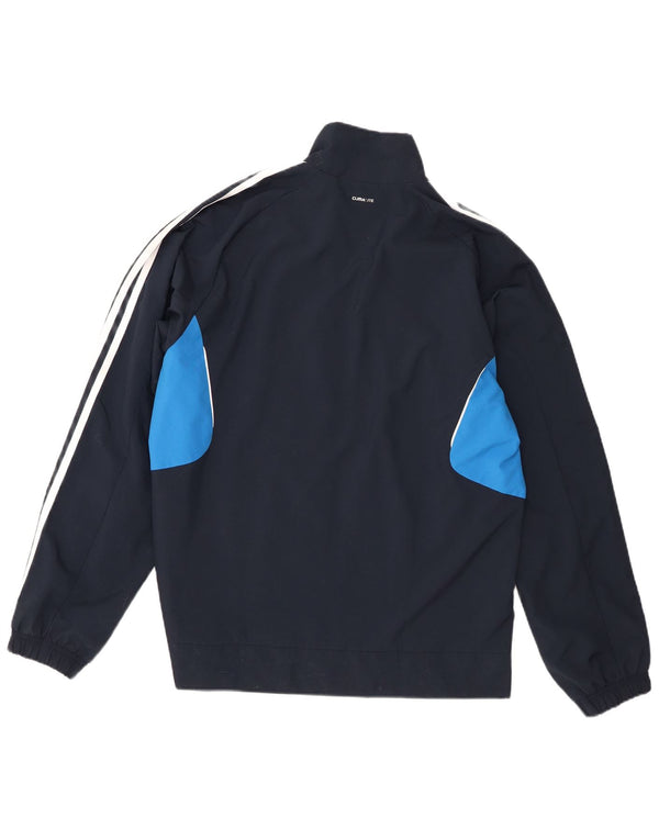 Adidas Herre Climalite træningsdragt Topjakke Medium Navy Blue Colourblock