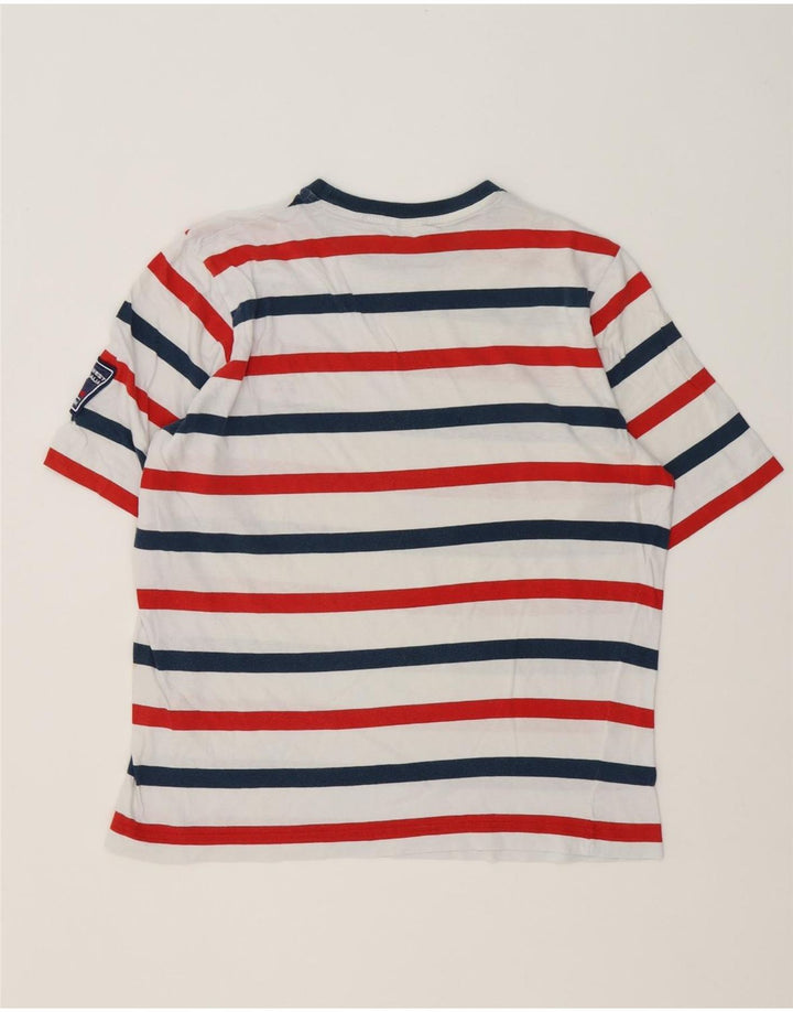 Paul & Shark Herre T-Shirt Top Lille Flerfarvet Stribet