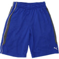 PUMA Boys Sport Shorts 7-8 Years Small Blue Polyester Vintage Puma and Second-Hand Puma from Messina Hembry 