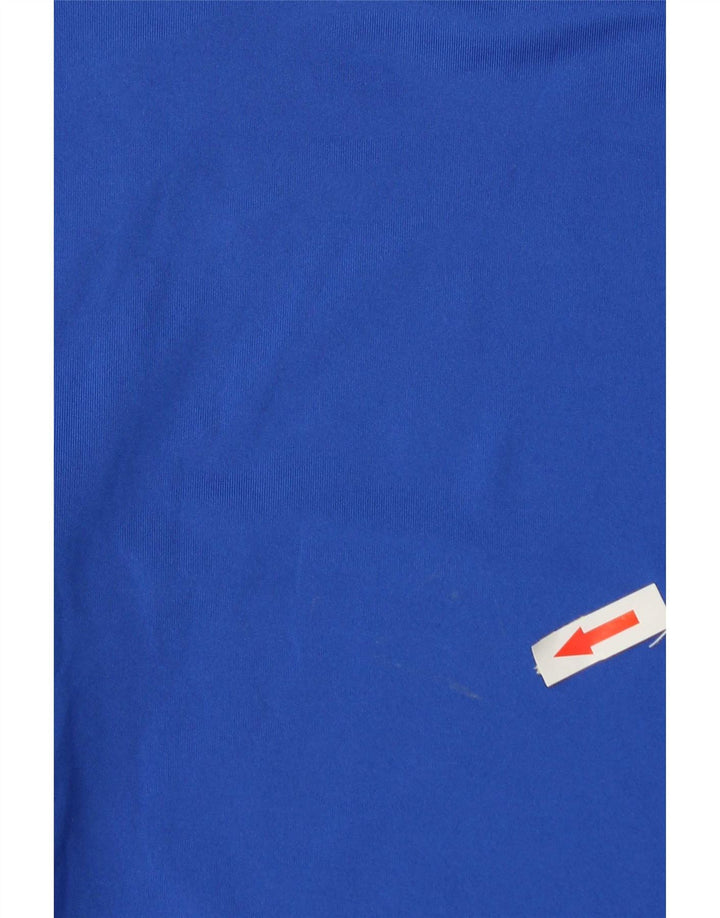 Nike Herre Dri Fit Top Langærmet Lille Blå Polyester