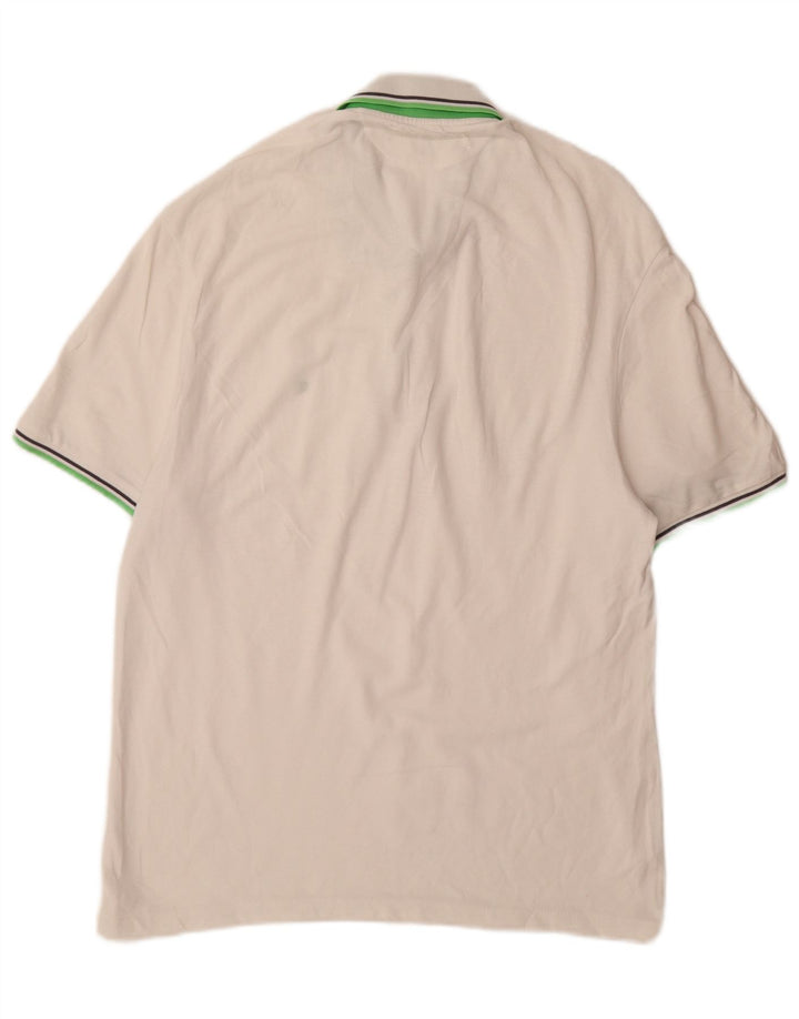 CHAMPION Heritage Fit Polo Shirt XL Hvid
