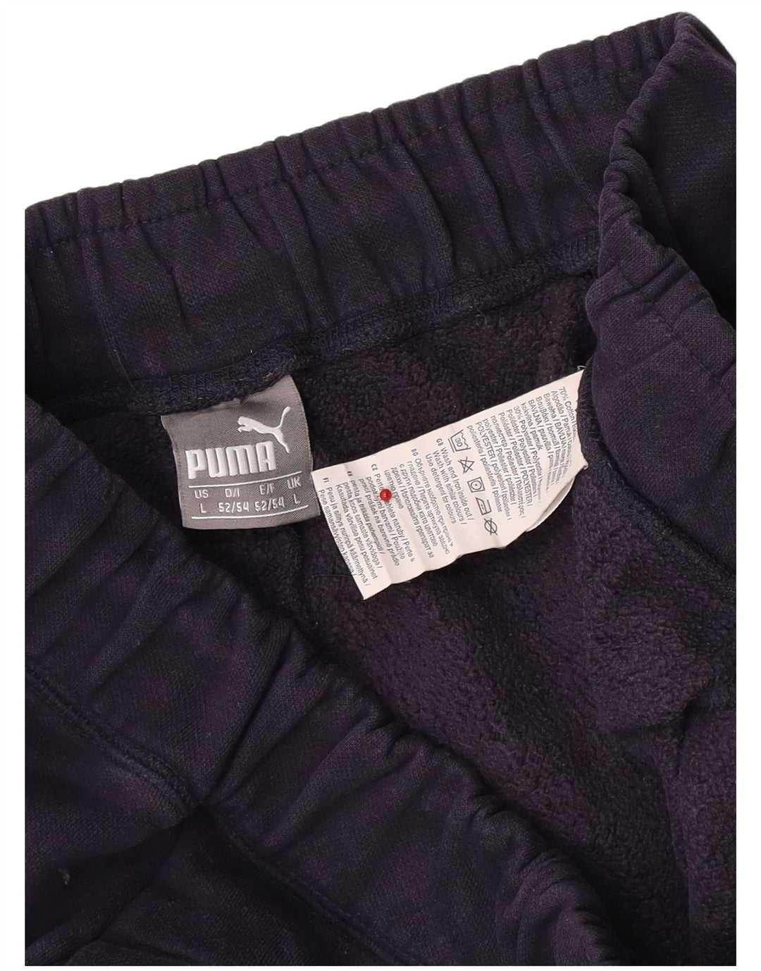Puma Herre træningsdragt Bukser Joggers Large Navy Blue Bomuld